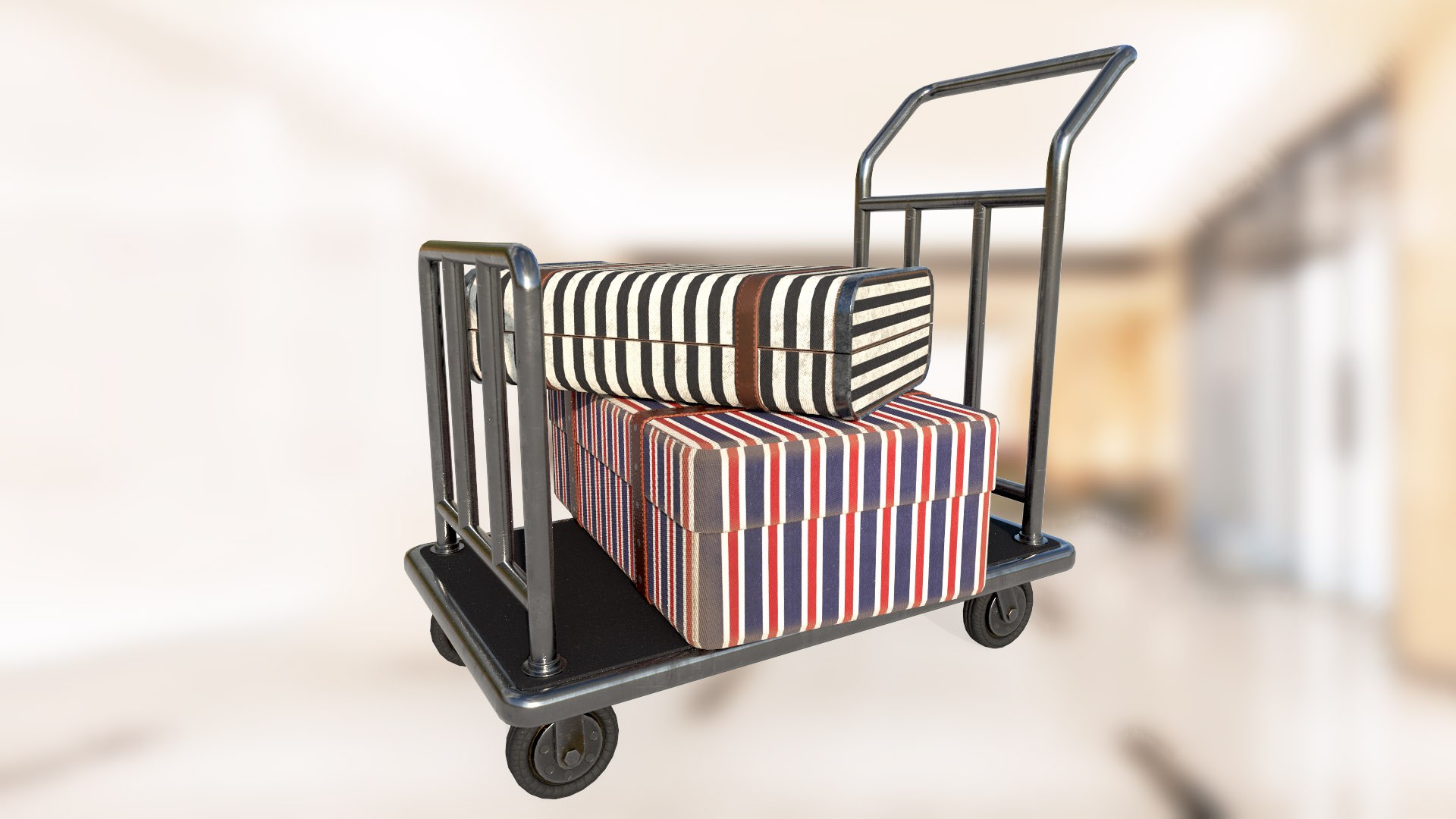 3D Hotel luggage trolley PBR game ready Low-poly https://p.turbosquid.com/ts-thumb/D9/JjzUye/hU/telezka03_04.mb/jpg/1676456696/1920x1080/fit_q87/e53ffcaa5cdc341c26d04b1598bdc23b5e7ca9a8/telezka03_04.mb.jpg