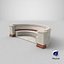 Roman Marble Bench Big 01