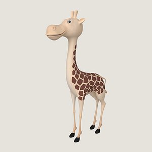 cartoon giraffe 3ds