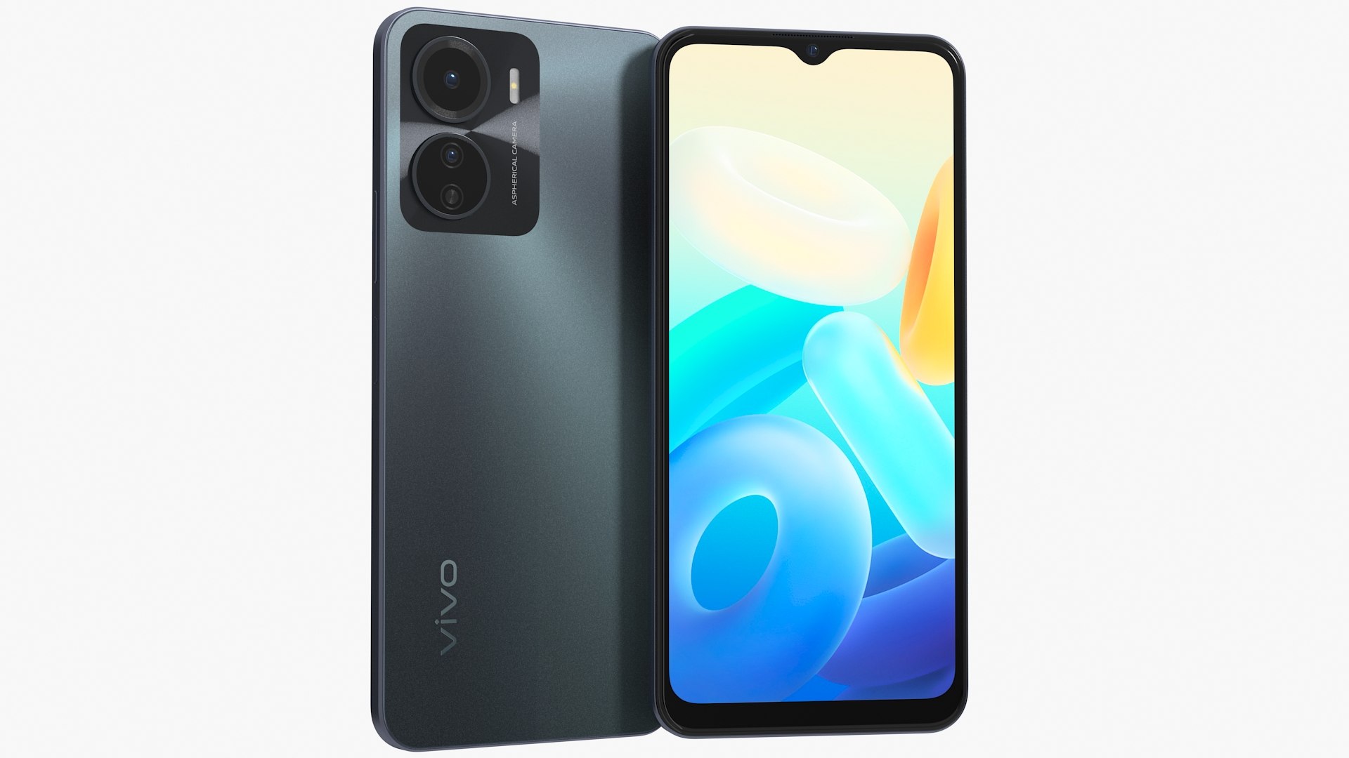 3D Vivo Y16 Black And Gold - TurboSquid 2019627