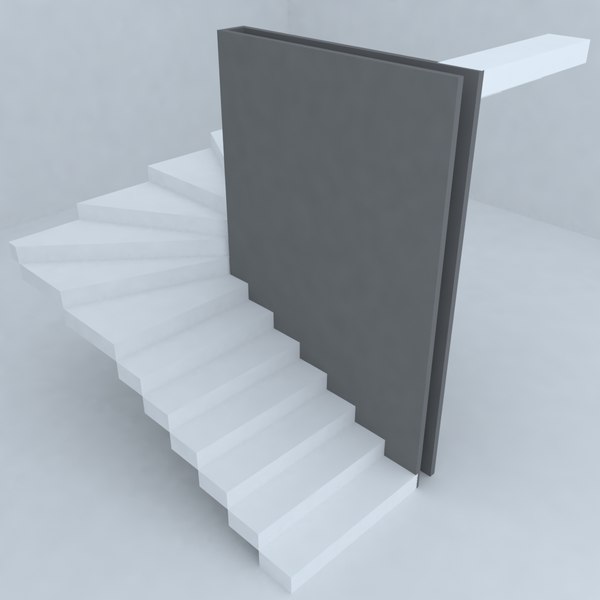 3d stairs architectural design