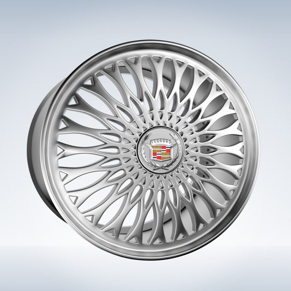 3d hip hop car rim model