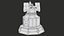 3D Sci-Fi Turret Tower PBR