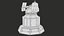 3D Sci-Fi Turret Tower PBR