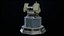3D Sci-Fi Turret Tower PBR