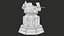 3D Sci-Fi Turret Tower PBR