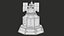 3D Sci-Fi Turret Tower PBR