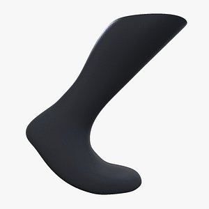 3d model of manequin feet