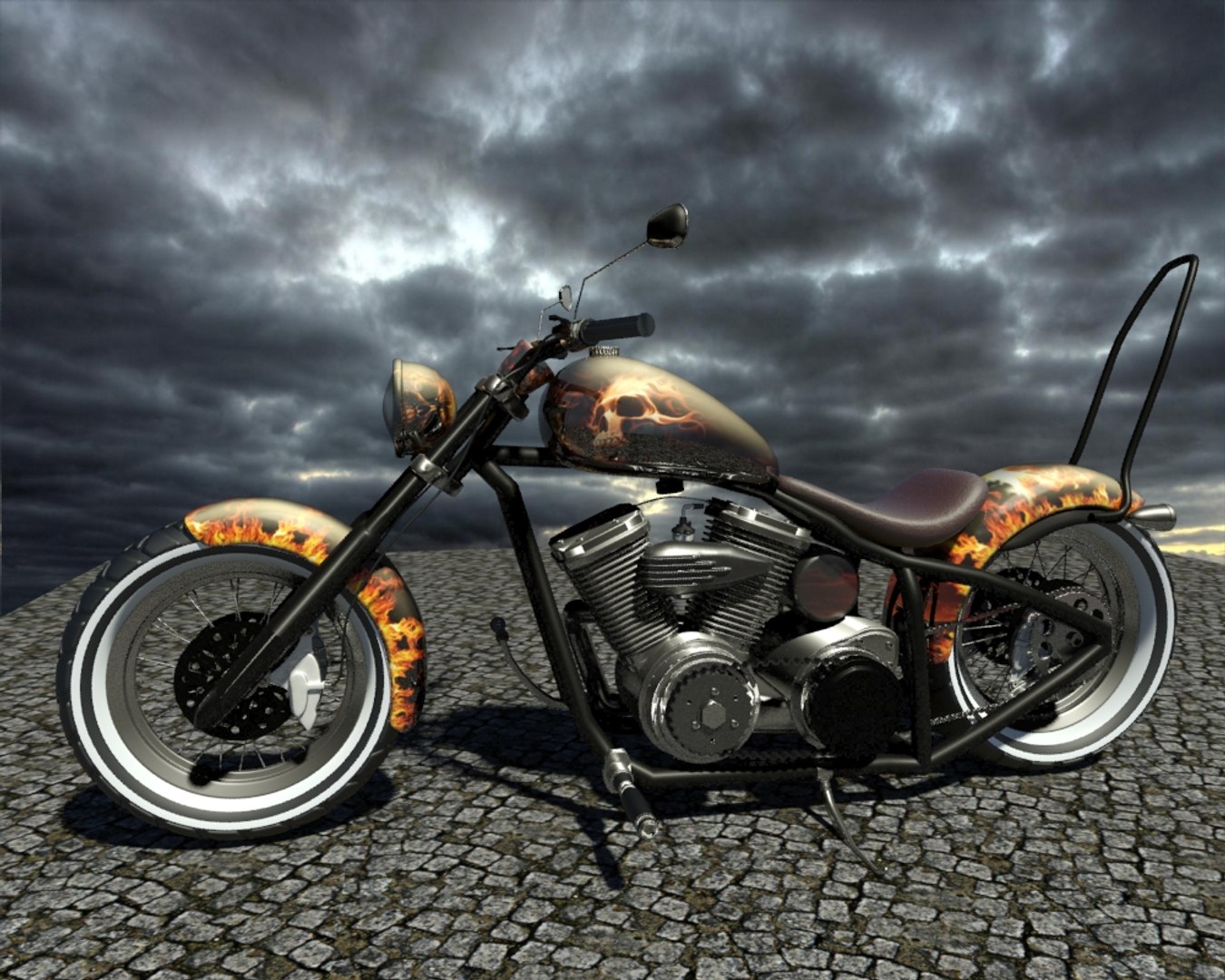 3D Chopper - TurboSquid 1190359