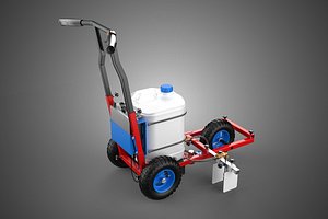 PROFESSIONAL TROLLEY CART WALK BEHIND PAINT SPRAYER LINE MARKING