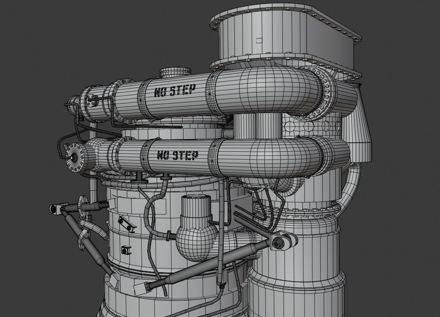 rocket engine f-1 3D model https://p.turbosquid.com/ts-thumb/D9/dhuctg/hEbSgv0Y/wire3/png/1592344160/1920x1080/fit_q87/26884fa2f7b71fced89cd93f7fa3b2333c9c1700/wire3.jpg