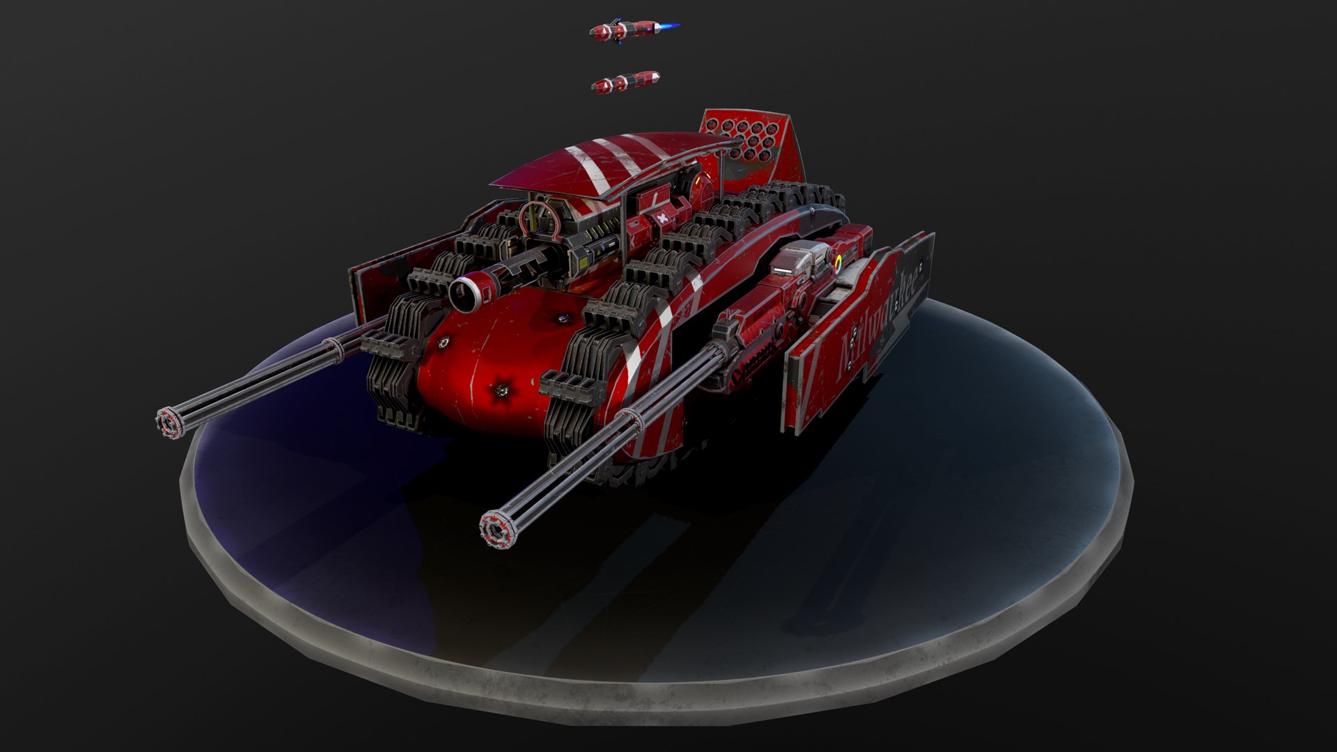Sci-fi Drone Mini Tank - Milwaukee  and DeWolt 3D model https://p.turbosquid.com/ts-thumb/D9/dm8H46/9C/10milwaukee/png/1701147730/1920x1080/fit_q87/730fe602e28669681a347943ebcb3b8e803f3913/10milwaukee.jpg