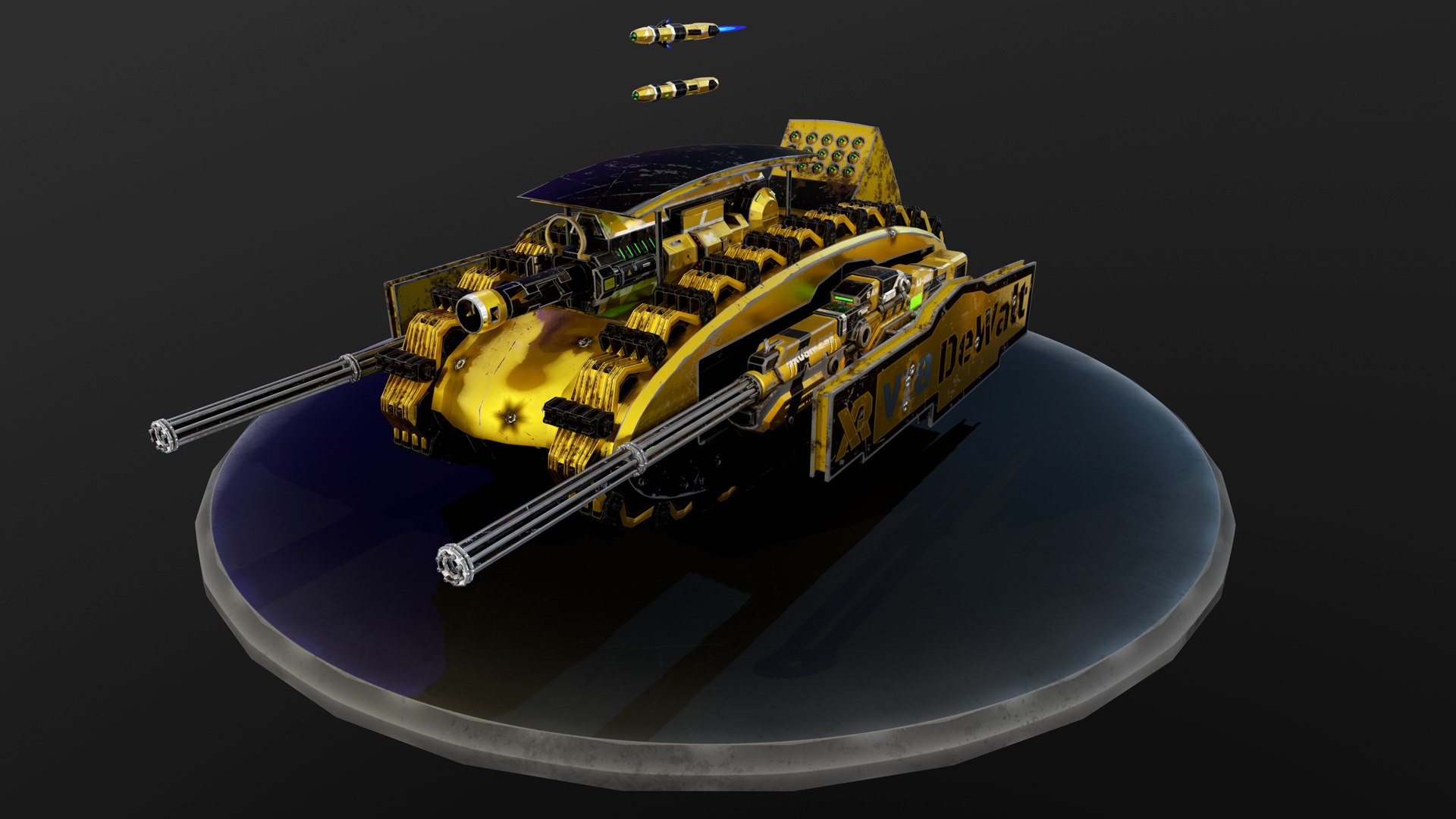Sci-fi Drone Mini Tank - Milwaukee  and DeWolt 3D model https://p.turbosquid.com/ts-thumb/D9/dm8H46/Oy/10dewolt/png/1701147763/1920x1080/fit_q87/30b4ff1fbd90968f7c96970587a455cd4d5e0991/10dewolt.jpg
