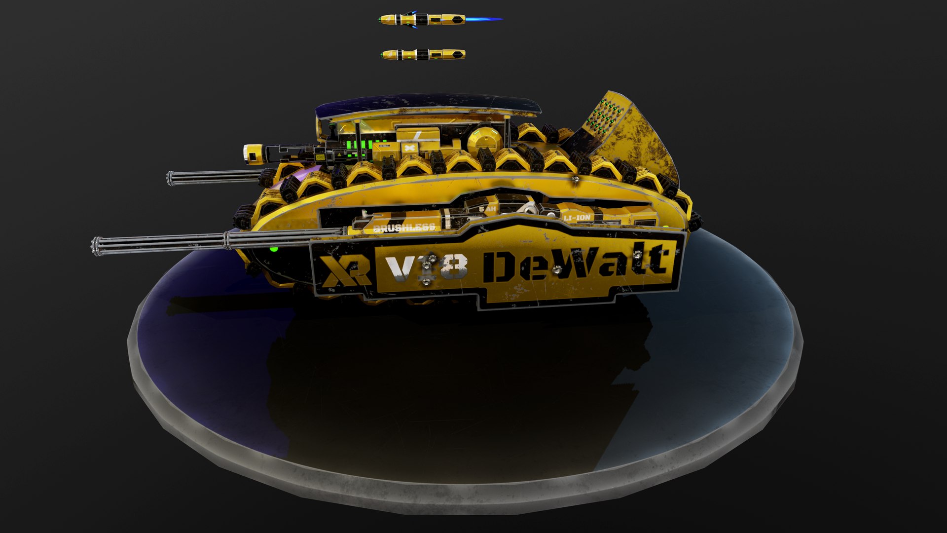 Sci-fi Drone Mini Tank - Milwaukee  and DeWolt 3D model https://p.turbosquid.com/ts-thumb/D9/dm8H46/T4/9dewolt/png/1701147757/1920x1080/fit_q87/41fb0bb1c1bbcbcebe009c9231fb4c284a9753b0/9dewolt.jpg