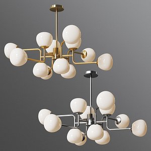 chandelier erich mod221-pl-12-g 3D model