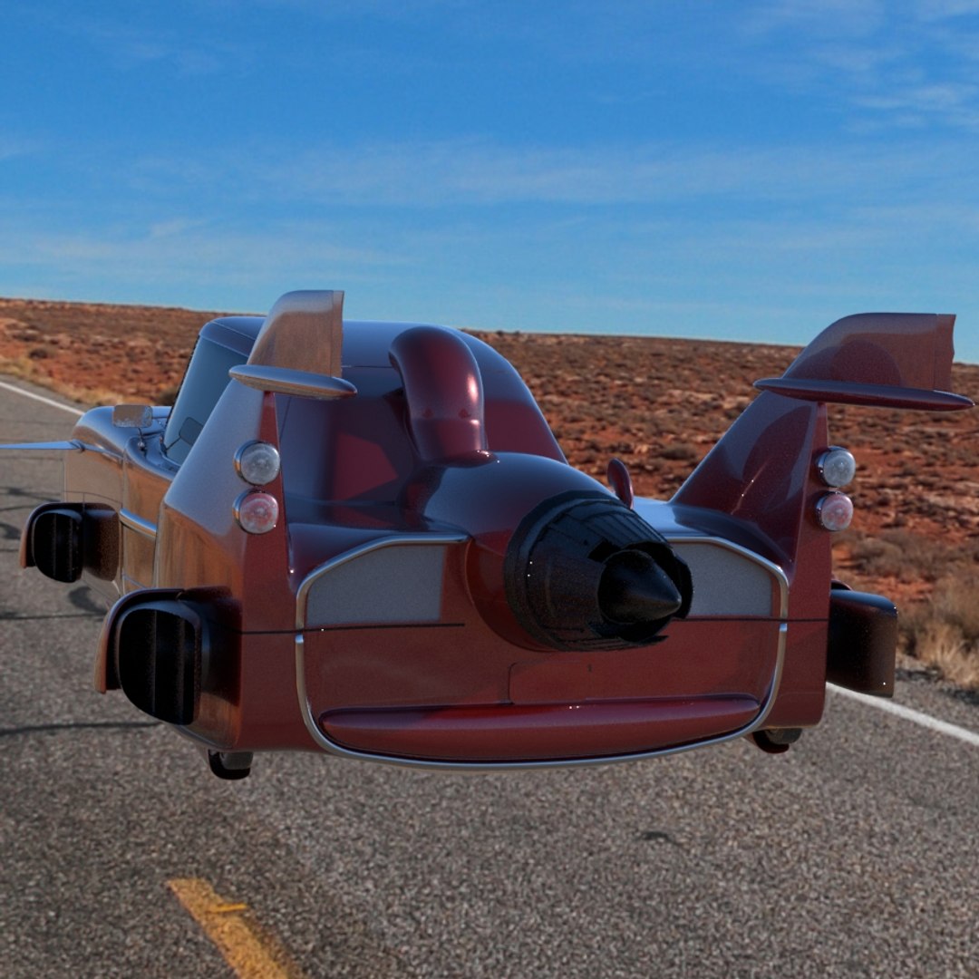 3d Flying Car
