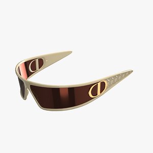 Dior Beige Mask Sunglasses