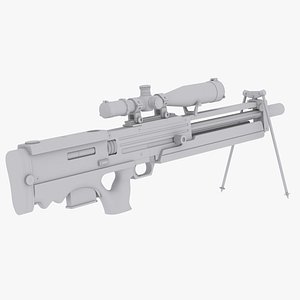 sniper rifle walther materials obj
