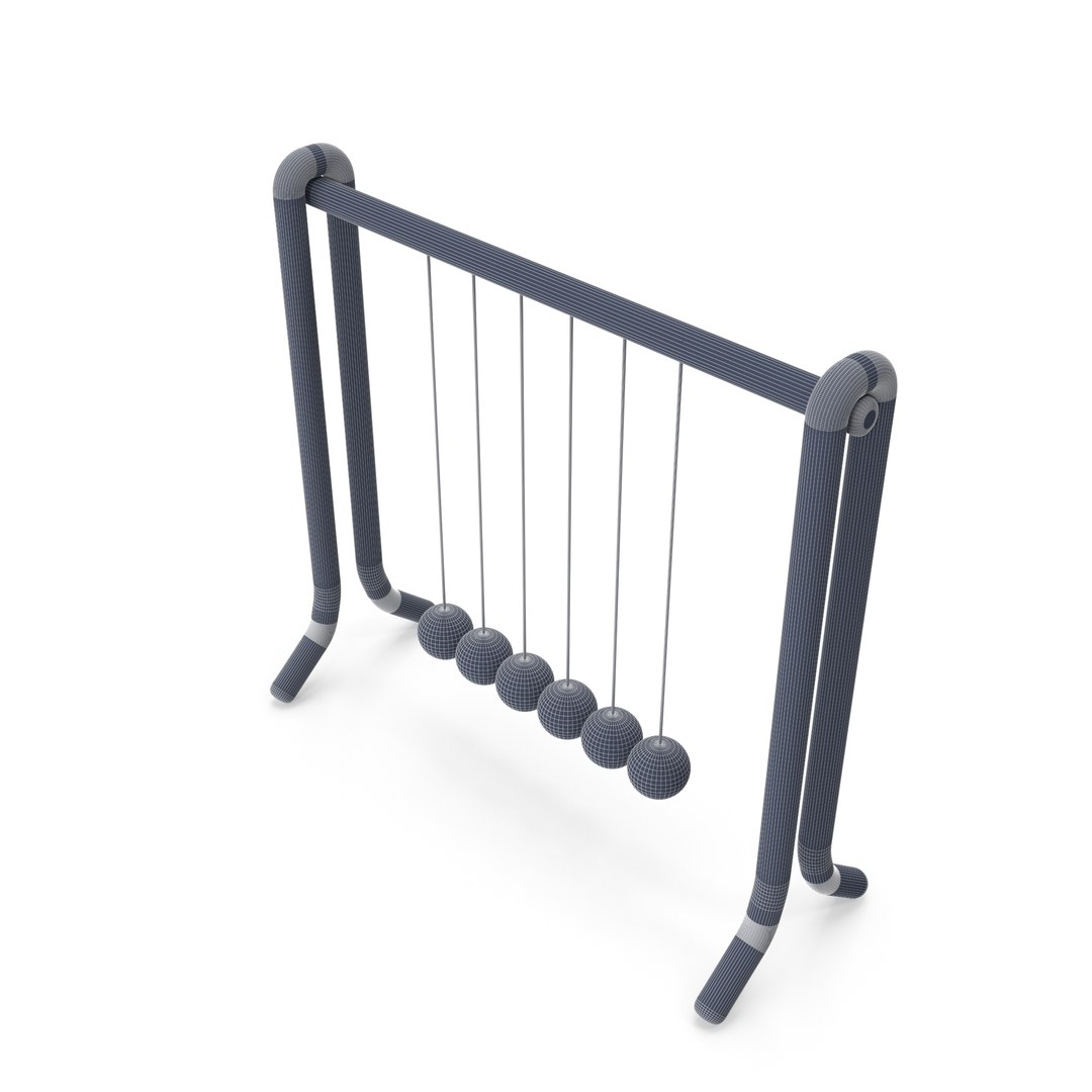 Newton Cradle 3D Model - TurboSquid 2128400