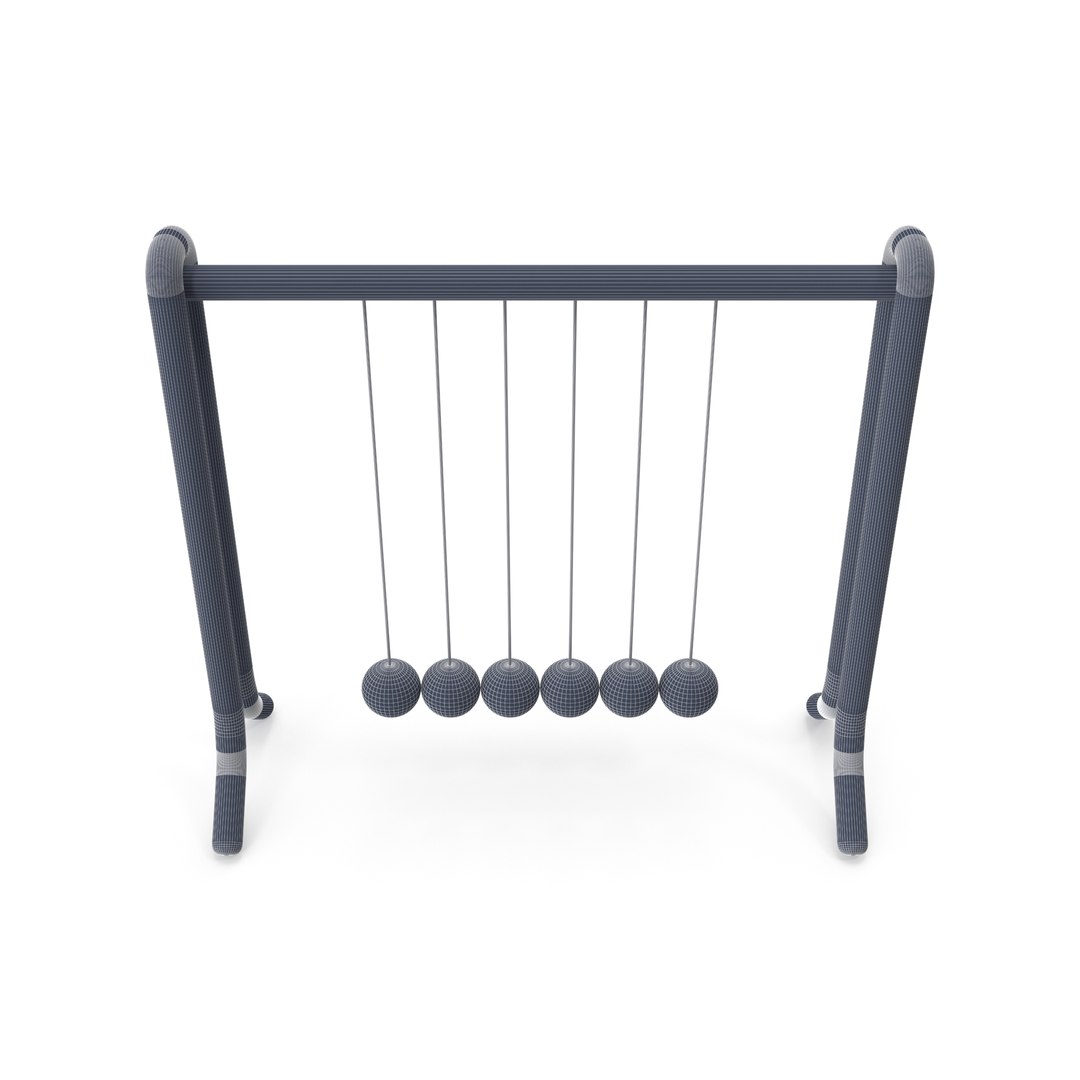 Newton Cradle 3D Model - TurboSquid 2128400