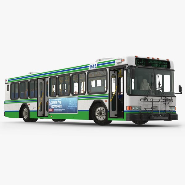 3d model gillig floor advantage bus