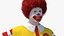 マクドナルドのピエロのベンチ座りポーズ、Cinema 4D 用