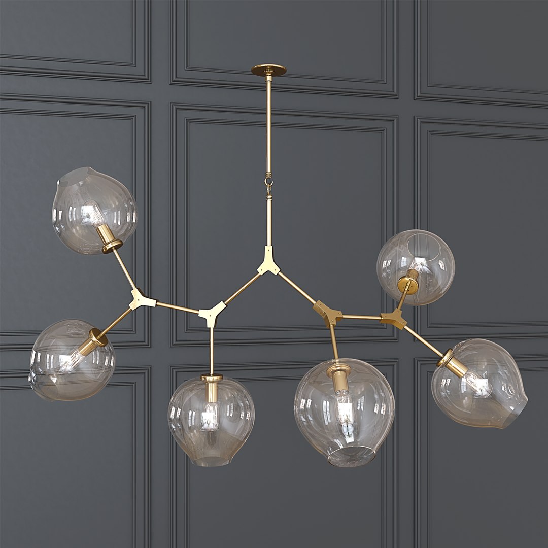 Branching Bubbles 3D Model - TurboSquid 1294901