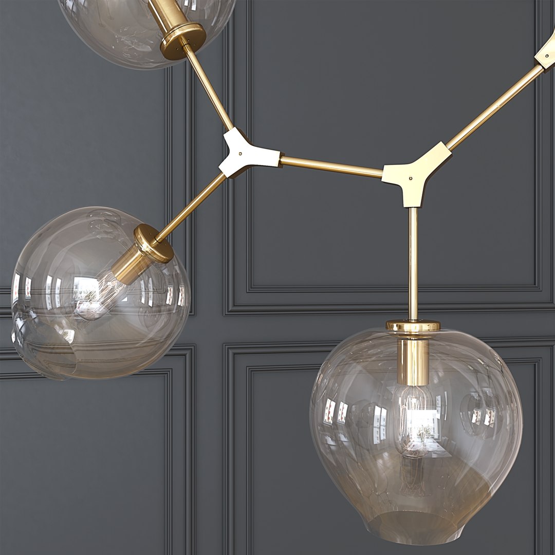 Branching Bubbles 3D Model - TurboSquid 1294901