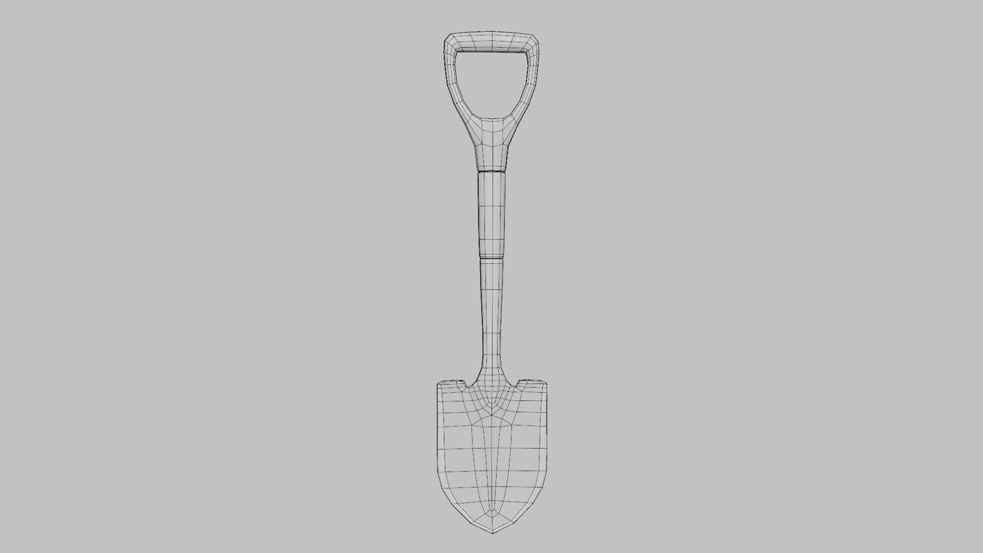 Old Shovel Lowpoly 3D Model 3D Model TurboSquid 2158297