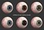 3d model human eye realistic