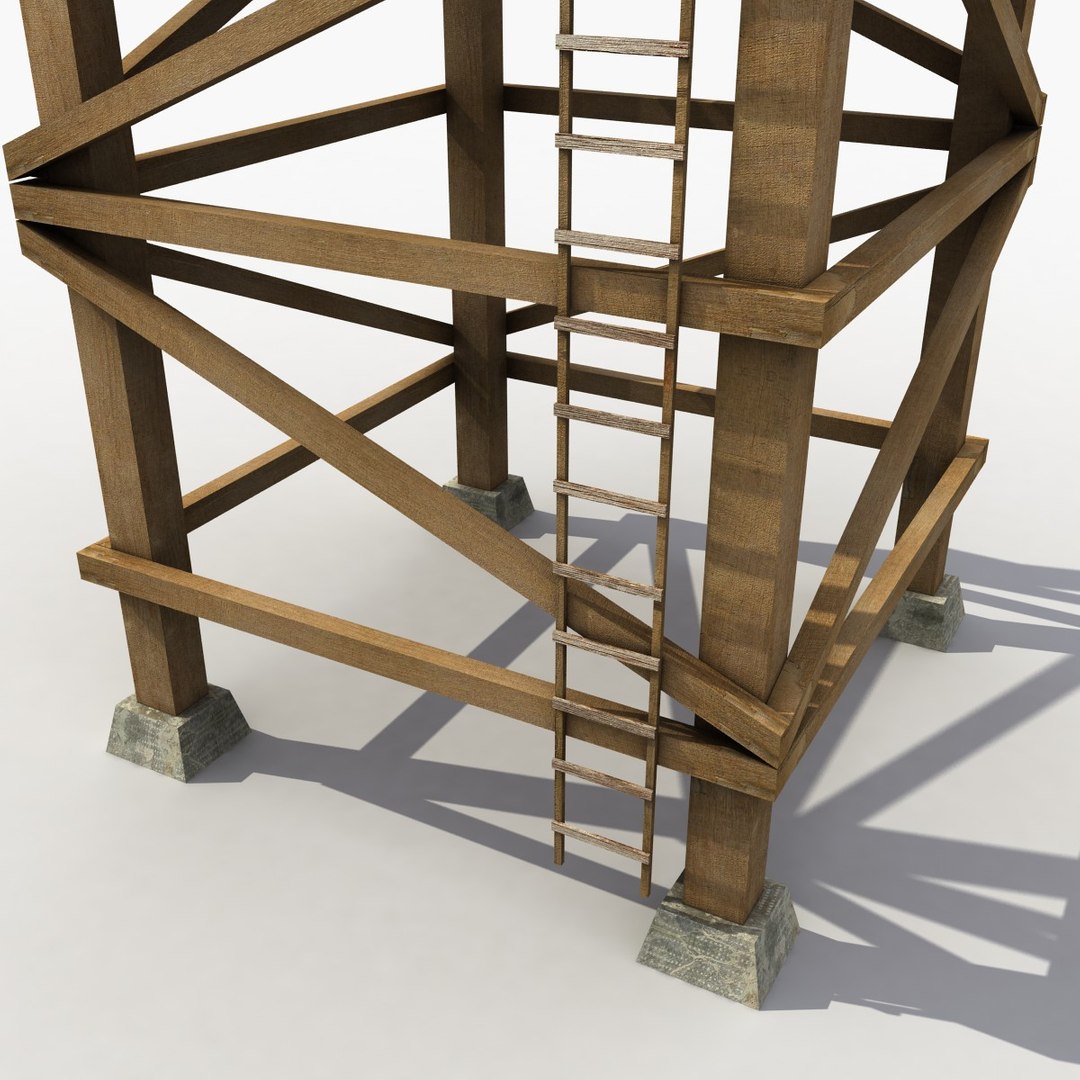 3d Model Guard Tower