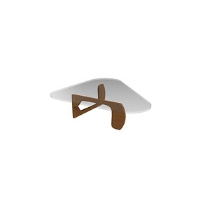 3D model Mid Century Coffee TAble