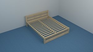 bed frame 3D