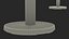 3D Stanchion Black Belt Barriers