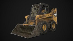 Skidloader PBR 3D Model