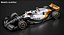 3D McLaren MCL60 Monaco Livery F1 Team Season 2023 model