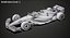 3D McLaren MCL60 Monaco Livery F1 Team Season 2023 model