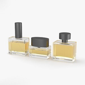 3D perfume bottle
