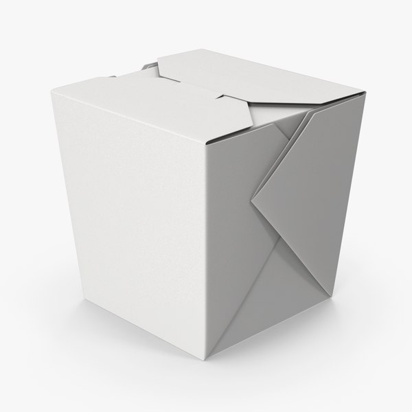 3D model Chenese Food Box