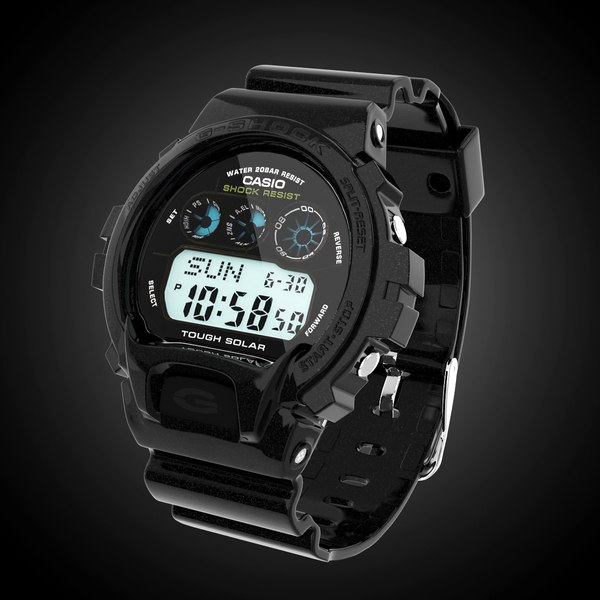 卡西欧G-Shock GW-6900金属色3D模型- TurboSquid 660451