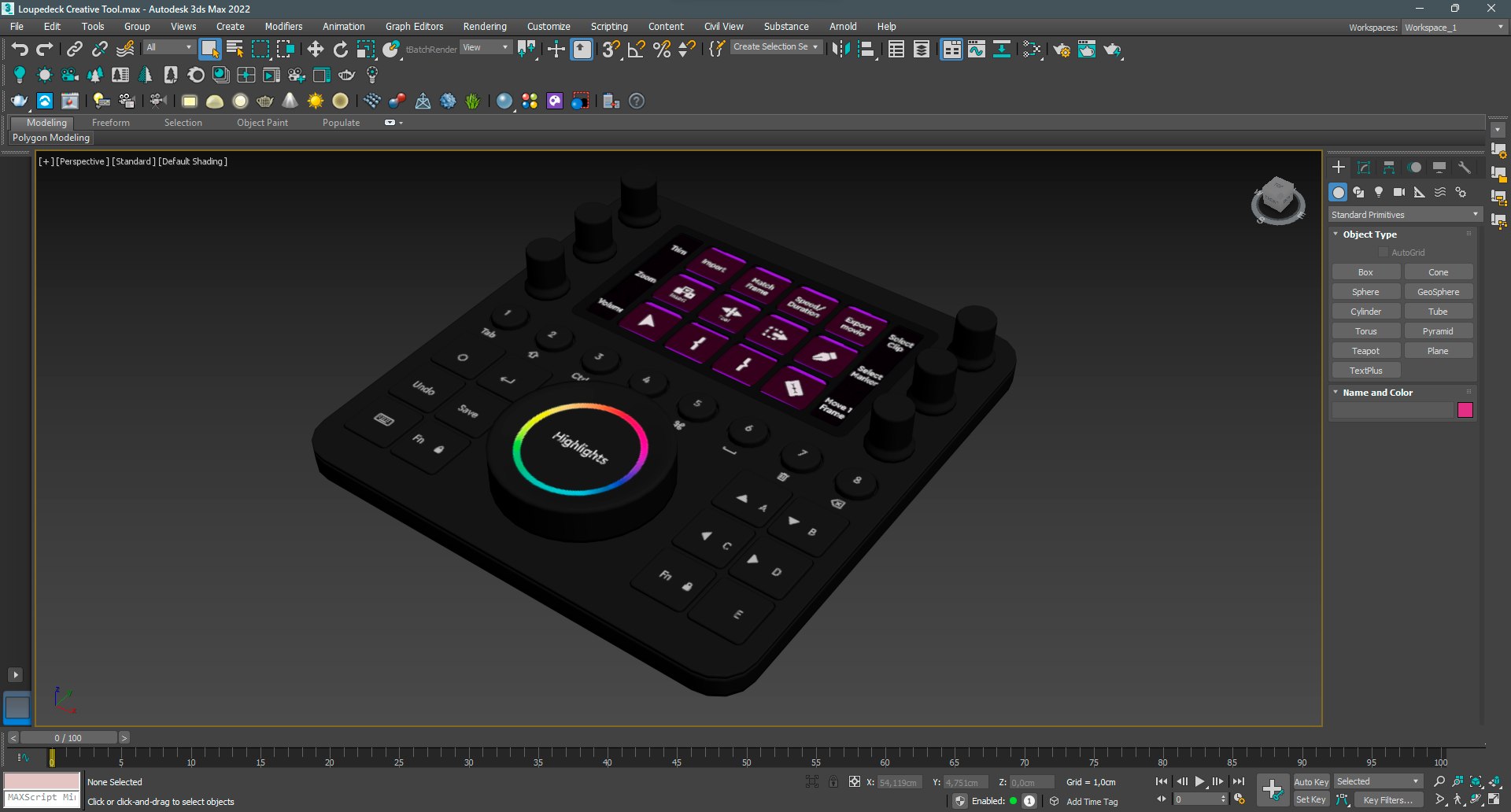 Loupedeck Creative Tool 3D Model - TurboSquid 2127872