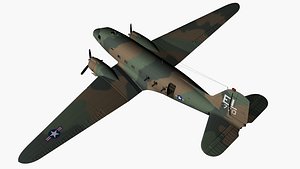AC47 Spooky Gunship model