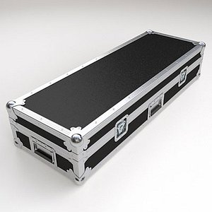 3d model keyboard flight case