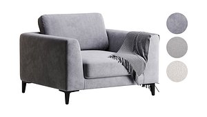 Lars Armchair 3D