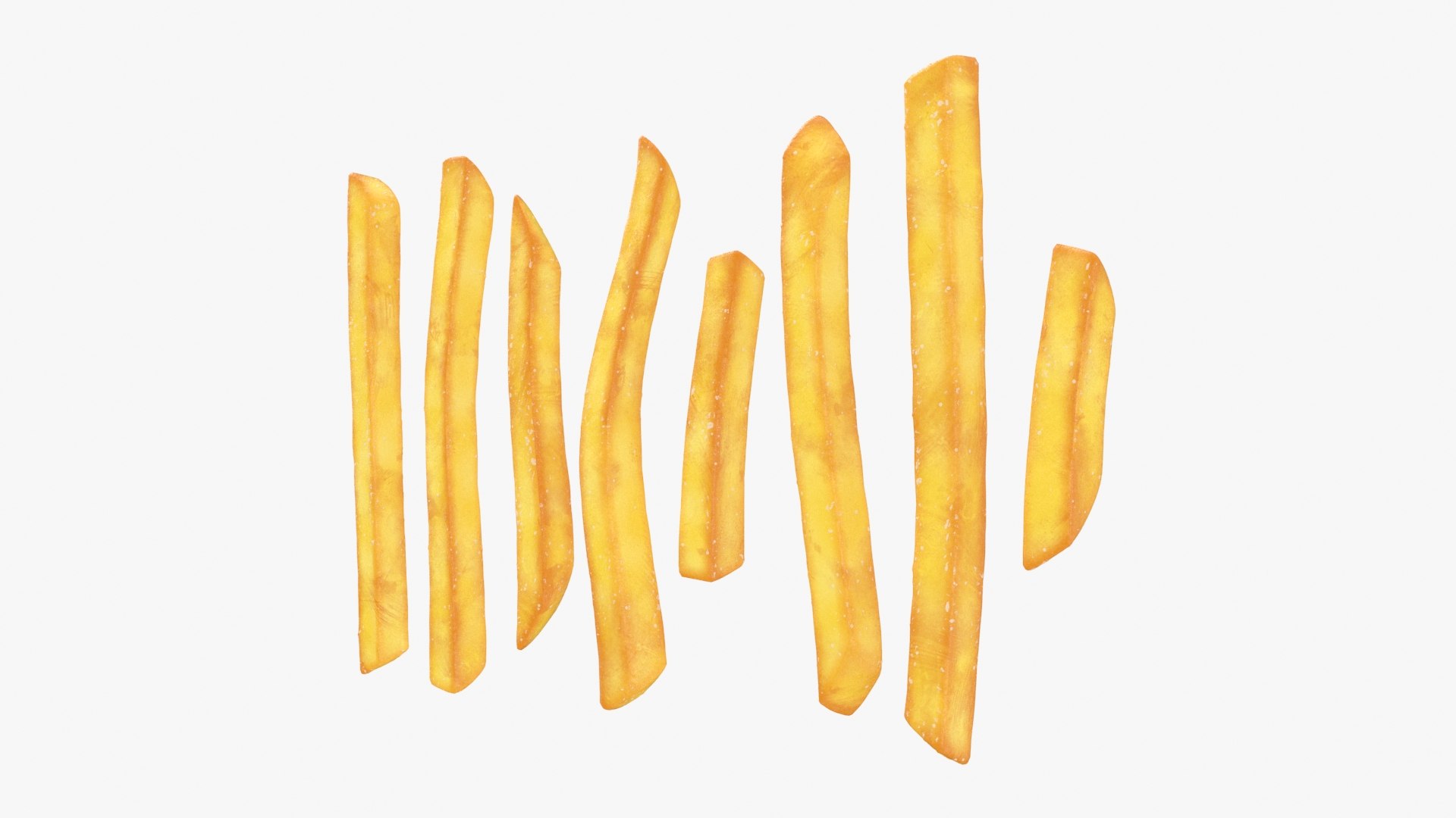 French Fries 3D - TurboSquid 2148267