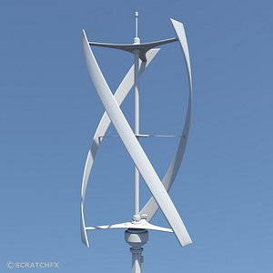 3d virticle axis wind turbine