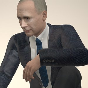 realistic rigged vr model