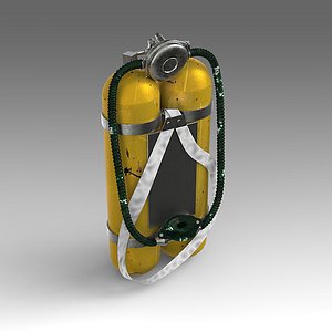 3d model aqualung