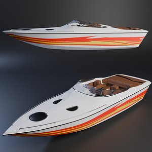 3D model Speed Boat