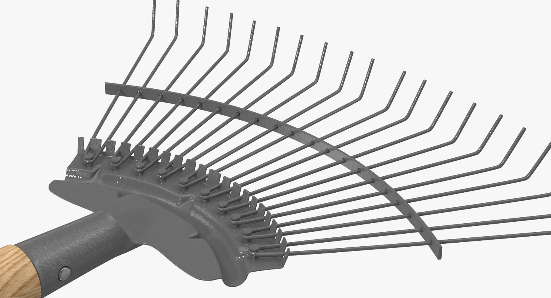 3D Model Springbok Lawn Rake Generic - TurboSquid 1330121